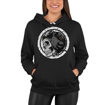 Motorcycle Skull With Helmet Dreaming 472 Shirt Women Hoodie | Favorety DE