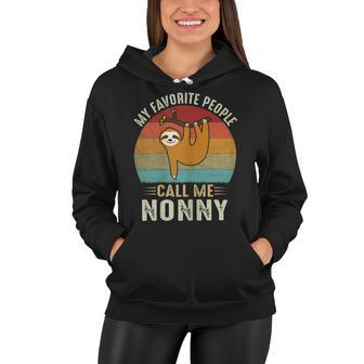 My Favorite People Call Me Nonny 302 Trending Shirt Women Hoodie | Favorety CA