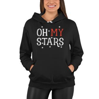 Oh My Stars July 4Th Independence Day Gift Women Hoodie | Mazezy