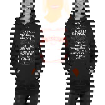 Persons Name Shirt Persons Family Name Women Hoodie - Monsterry