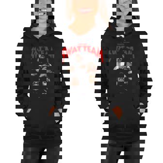 Samoan Swat Team Faces Sport Lover Women Hoodie | Mazezy