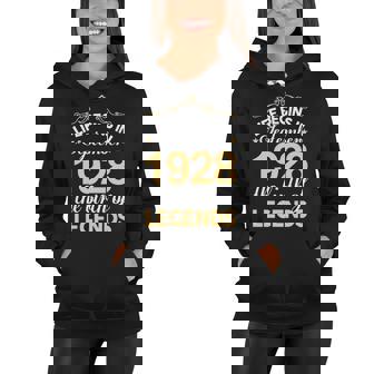 September 1928 Birthday Life Begins In September 1928 V2 Women Hoodie | Seseable CA