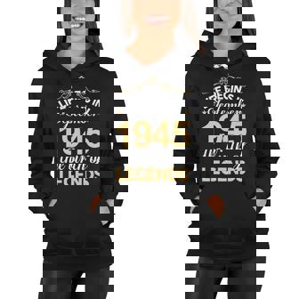 September 1945 Birthday Life Begins In September 1945 V2 Women Hoodie | Seseable CA