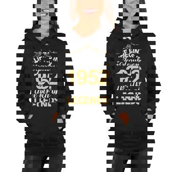 September 1952 Birthday Life Begins In September 1952 V2 Women Hoodie | Seseable CA