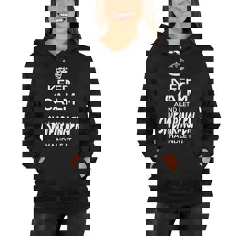 Swearingen Name Gift Keep Calm And Let Swearingen Handle It Women Hoodie - Seseable