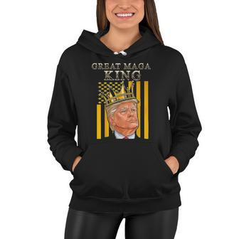 The Great Maga King The Return Of The Ultra Maga King Version Women Hoodie | Mazezy AU