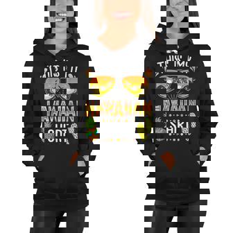 This Is My Hawaiian Aloha Hawaii Beach Summer Vacation Women Hoodie | Mazezy