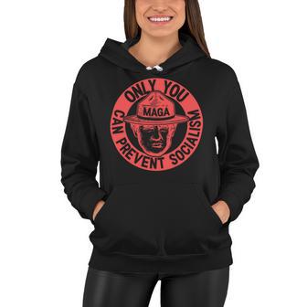 Ultra Maga 2024 Only You Can Prevent Socialism We The People 1776 2022 Red Women Hoodie | Favorety DE