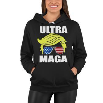 Ultra Maga Joe Biden Pro Trump Gift Women Hoodie | Favorety UK