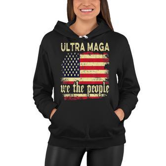 Ultra Maga We The People Vintage Women Hoodie | Favorety AU