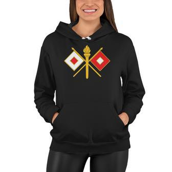 United States Army Signal Corps  Women Hoodie