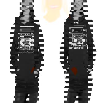 Vintage 70S Music 1970S Gift Seventies Were Better Boombox Women Hoodie - Thegiftio