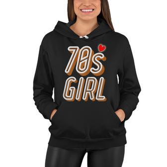 Womens 70S Outfit 70S Girl Themed Party Women Hoodie - Thegiftio UK
