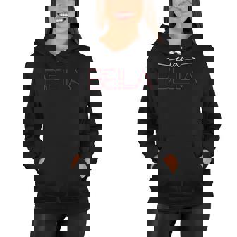 Womens Ciao Bella Graphic For Italian V-Neck Women Hoodie | Mazezy
