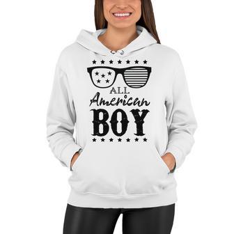 All American Boy 4Th Of July Boys Kids Sunglasses Family Women Hoodie | Favorety