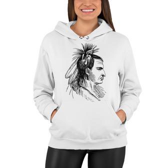 American Native Indian Graphics Women Hoodie | Favorety DE