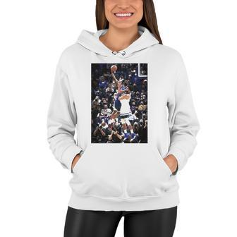 Andrew Wiggins Posterized Karl-Anthony Towns Basketball Lovers Gift Women Hoodie | Mazezy