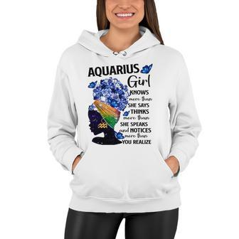 Aquarius Queen Sweet As Candy Birthday Gift For Black Women Women Hoodie | Mazezy