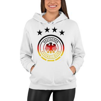 Die Mannschaft Germany Football Association Crest Women Hoodie | Mazezy