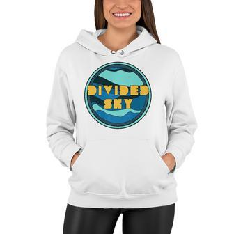 Divided Sky Indoor And Outdoor Dining Women Hoodie | Mazezy