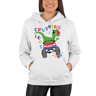 Easter Dinosaur Happy Eastrawr Easter Saurus Rex Women Hoodie | Favorety CA