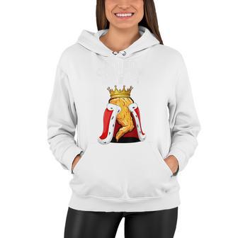 Fried Chicken Queen | Womens Junk Fast Food Lover Women Hoodie - Seseable