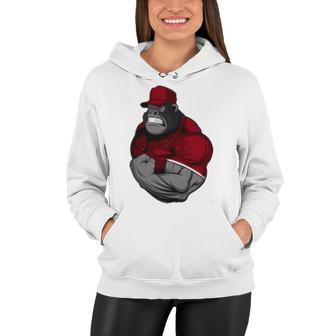 Gorilla Muscle Women Hoodie | Favorety