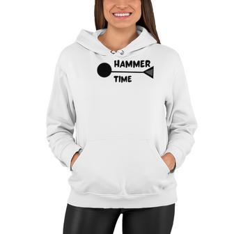 Hammer Time Track And Field Hammer Throw Women Hoodie | Favorety