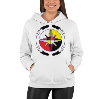 Huchnon Native American Tribe V4 Women Hoodie | Favorety