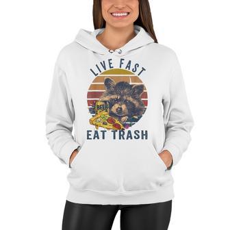 Live Fast Eat Trash 789 Shirt Women Hoodie | Favorety DE