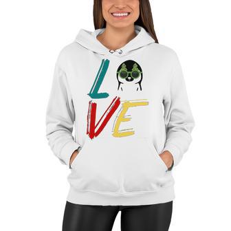 Love The Xmas Penguin Women Hoodie | Favorety DE