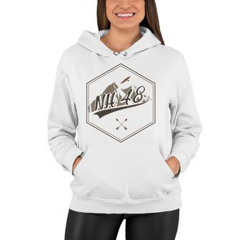 Nh 48 For Hiking All New Hampshire 48 Mountains Women Hoodie | Mazezy