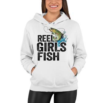 Reel Girl Fish Women Hoodie | Favorety UK