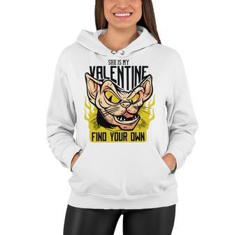 She Is My Valentine Cat Women Hoodie | Favorety CA