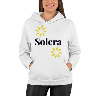 Solera Wine Drinking Funny Spanish Sherry Women Hoodie | Mazezy