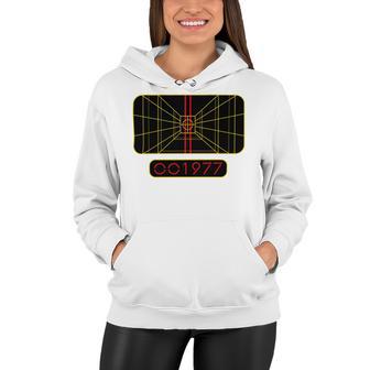 Stay On Target 1977 Targeting Computer Women Hoodie - Monsterry DE