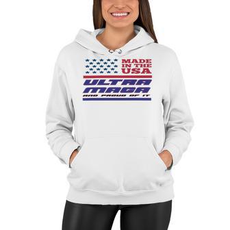 Vintageultra Maga And Proud Of It Made In Usa Women Hoodie | Favorety