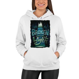 We Are All Broken 350 Trending Shirt Women Hoodie | Favorety CA