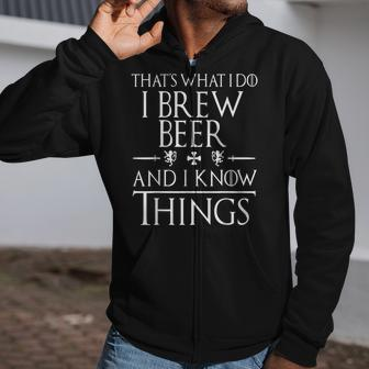 Funny Brewing Beer T Gifts Love To Brew Beer Zip Up Hoodie | Mazezy