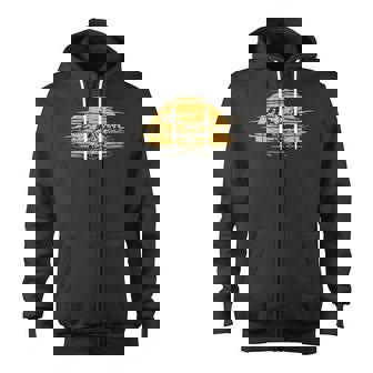 Airplane Aircraft Plane Propeller Mountains Sky Air Gift Zip Up Hoodie | Mazezy