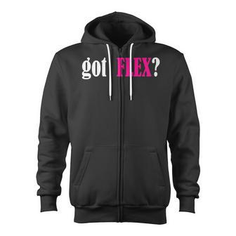 Got Flex Delivery Driver T Zip Up Hoodie - Seseable