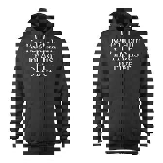 Keep Calm Im A Bus Driver -  Zip Up Hoodie