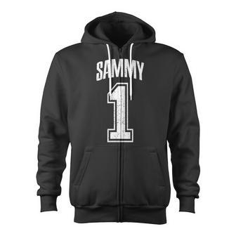 Sammy Supporter Number 1 Greatest Fan Zip Up Hoodie | Mazezy