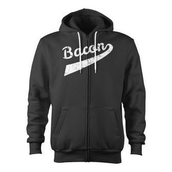 Team Bacon Lovers Gift Zip Up Hoodie | Mazezy AU