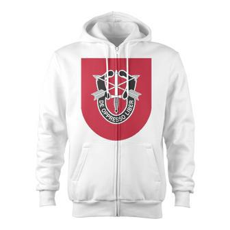 7Th Special Forces Group De Oppresso Liber Zip Up Hoodie | Mazezy
