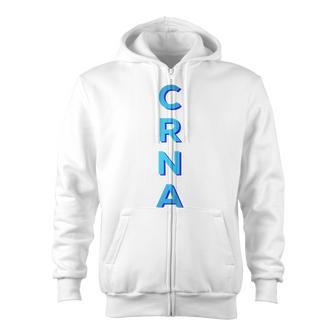 Awesome Bold And Clear Crna Week Zip Up Hoodie | Mazezy