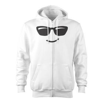 Halloween Costume Sunglasses Emoticon Face Group Tee Zip Up Hoodie | Mazezy CA