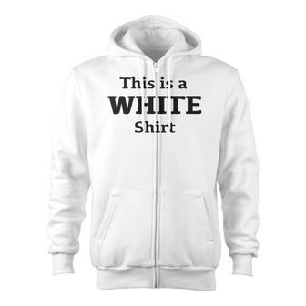 This Is A White Lovers Gift Zip Up Hoodie | Mazezy