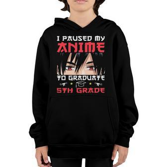 5Th Grade Graduation Anime 2022 Graduate Boys Youth Hoodie | Mazezy