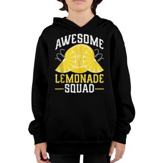 Awesome Lemonade Squad For Lemonade Stand Youth Hoodie | Mazezy